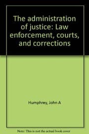 Tapa de The administration of justice
