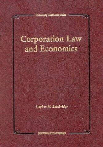Tapa de Bainbridge's Corporations