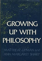 Tapa de Growing up with philosophy