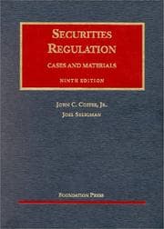 Tapa de Securities regulation