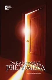 Tapa de Paranormal Phenomena (Opposing Viewpoints)