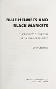 Tapa de Blue helmets and black markets