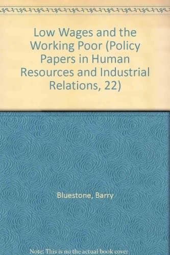 Tapa de Low wages and the working poor