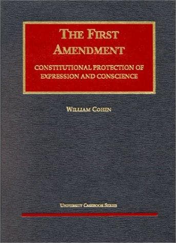 Tapa de The First Amendment