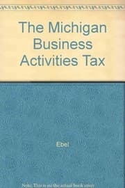 Tapa de The Michigan business activities tax