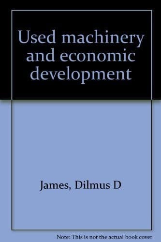 Tapa de Used machinery and economic development