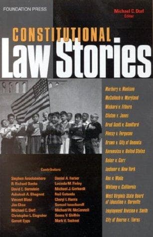 Tapa de Constitutional law stories