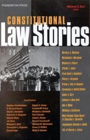 Tapa de Constitutional law stories