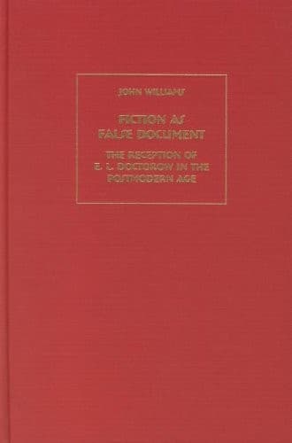 Tapa de Fiction as false document