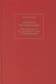 Tapa de Fiction as false document