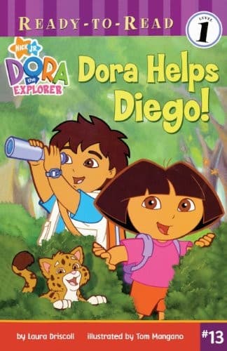 Tapa de Dora Helps Diego! (Turtleback School & Library Binding Edition) (Dora the Explorer Ready-To-Read (Pb))