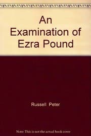 Tapa de An examination of Ezra Pound