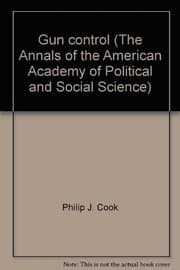 Tapa de Gun control (The Annals of the American Academy of Political and Social Science)