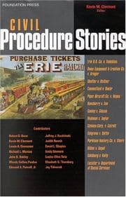 Tapa de Civil procedure stories