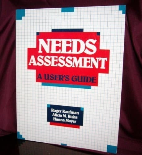 Tapa de Needs assessment