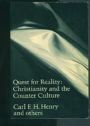 Tapa de Quest for reality: Christianity and the counter culture