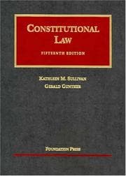 Tapa de Constitutional law
