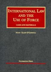 Tapa de International Law and the Use of Force