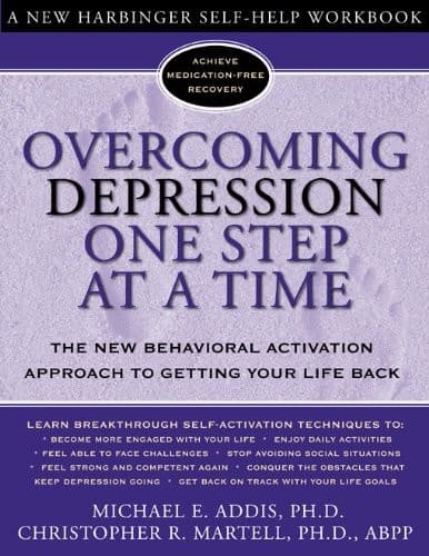 Tapa de Overcoming depression one step at a time