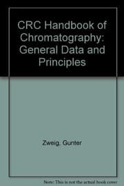 Tapa de CRC handbook of chromatography
