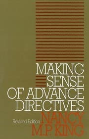 Tapa de Making Sense of Advance Directives (Clinical Medical Ethics)