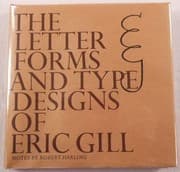 Tapa de The letter forms and type designs of Eric Gill