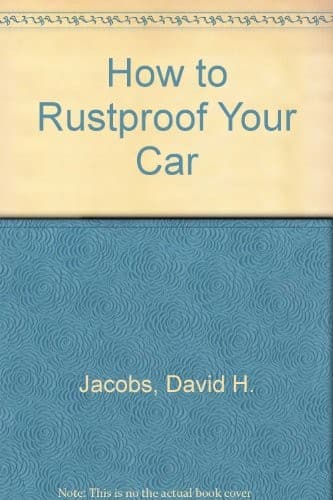 Tapa de How to rustproof your car