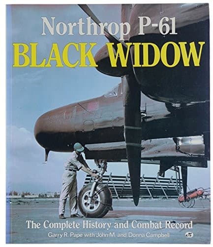 Tapa de Northrop P-61 Black Widow