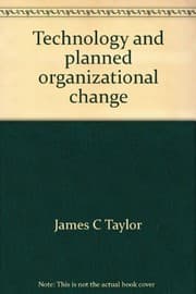 Tapa de Technology and planned organizational change