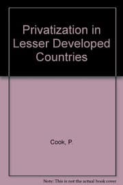 Tapa de Privatization in Lesser Developed Countries