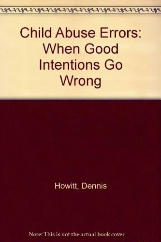 Tapa de Child Abuse Errors: When Good Intentions Go Wrong