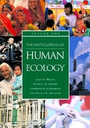 Tapa de Encyclopedia of human ecology