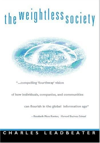 Tapa de The weightless society