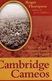 Tapa de Cambridge Cameos: Stories of Life in Seventeenth-Century New England