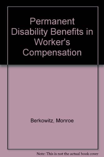 Tapa de Permanent disability benefits in workers' compensation