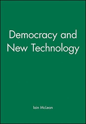 Tapa de Democracy and new technology