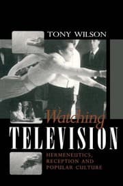 Tapa de Watching television