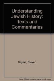 Tapa de Understanding Jewish history