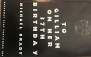 Tapa de To Gillian on her 37th birthday