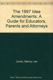 Tapa de The 1997 IDEA amendments