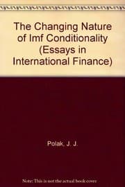 Tapa de The changing nature of IMF conditionality