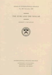 Tapa de The euro and the dollar
