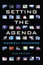 Tapa de Setting the Agenda: Mass Media and Public Opinion