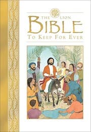 Tapa de The Lion Bible to Keep for Ever