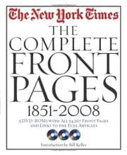 Tapa de New York Times: The Complete Front Pages: 1851-2008