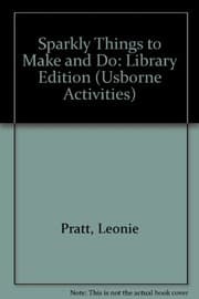 Tapa de Sparkly Things to Make and Do: Library Edition (Usborne Activities)