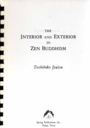 Tapa de The interior and exterior in Zen Buddhism