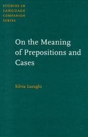 Tapa de On the meaning of prepositions and cases