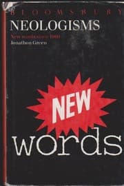 Tapa de Neologisms