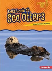 Tapa de Let's Look at Sea Otters (Lightning Bolt Books ® ― Animal Close-Ups)